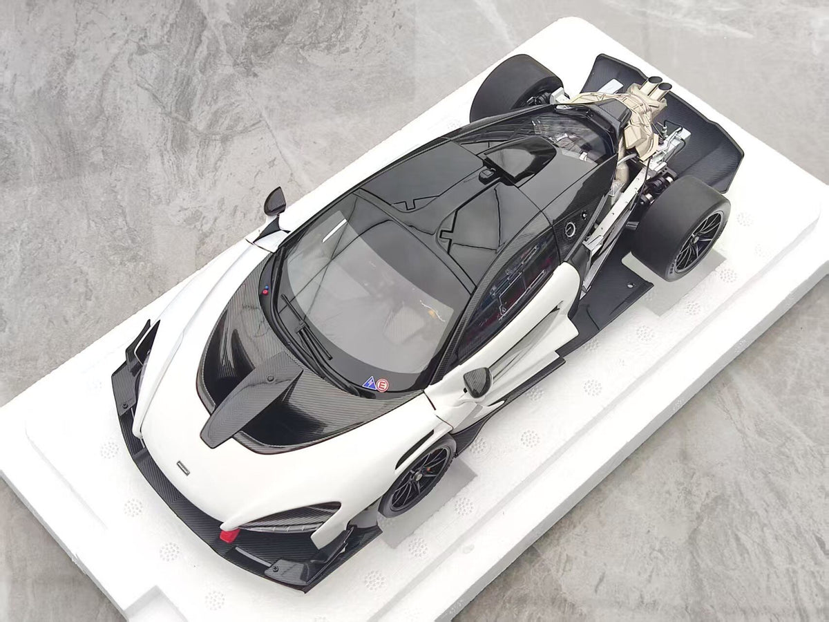 Scale Model LCD McLarenSenna GTR 18016-WH 1:18 White - immagine 2