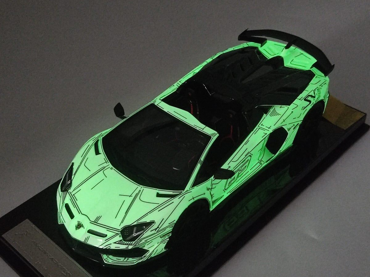 Scale Model RUNNER LamborghiniSVJ JM-RNR 039 1:18 - immagine 2
