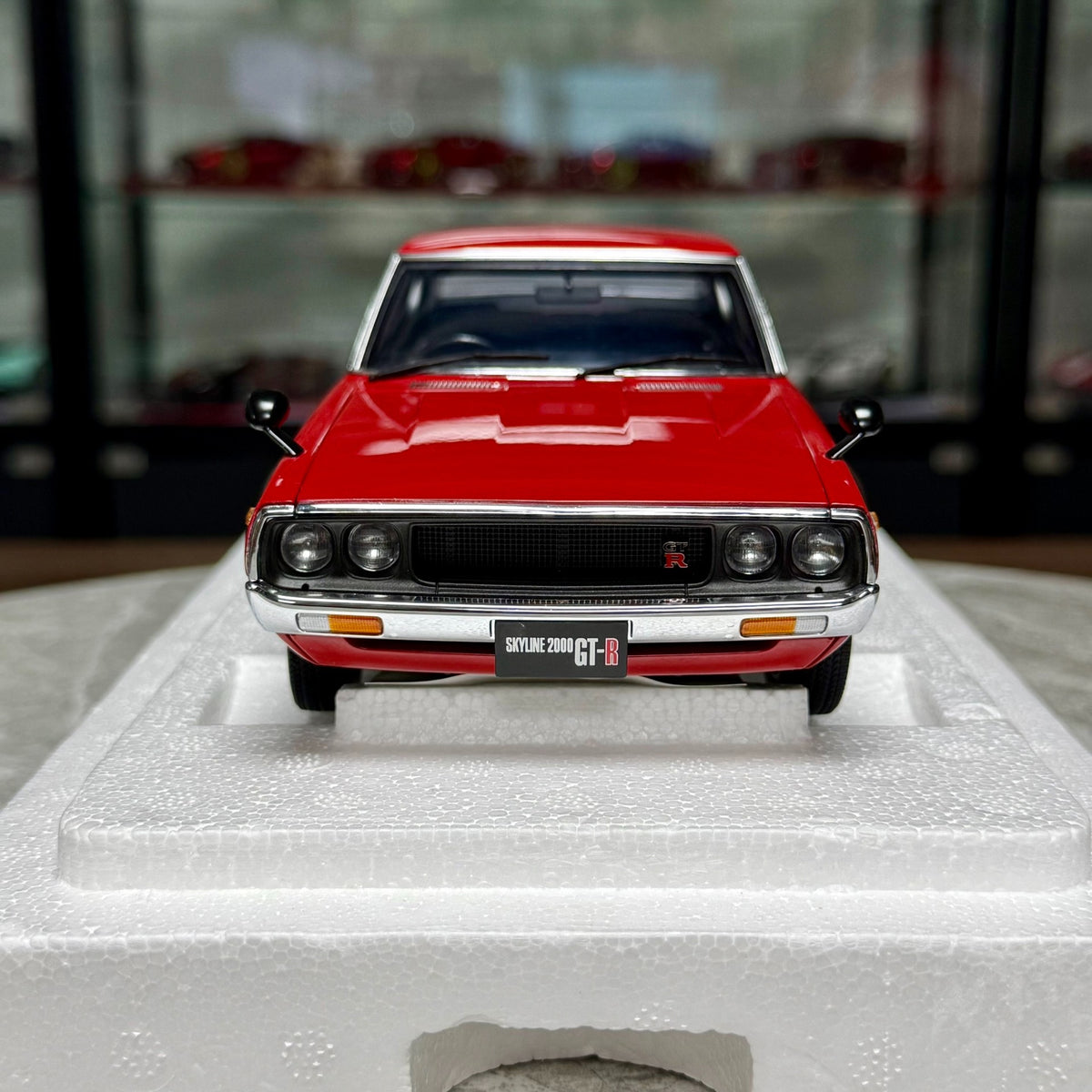 AUTOart SKY SKYLINE GT-R KPGC 110 OpeningModel packaging 1:18 - immagine 2