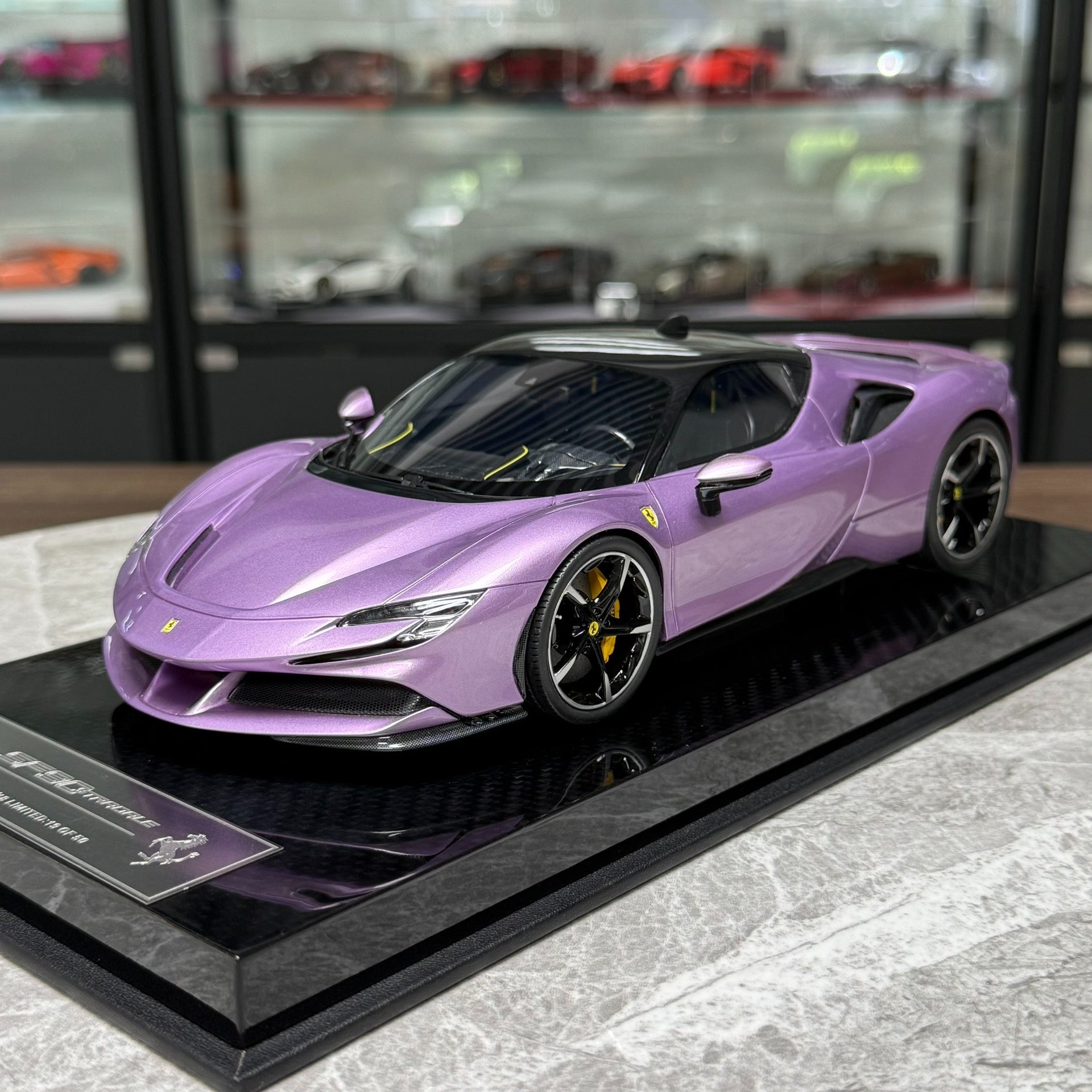 Vehicle Art Ferrari SF90 1:18 Resin Model image 2
