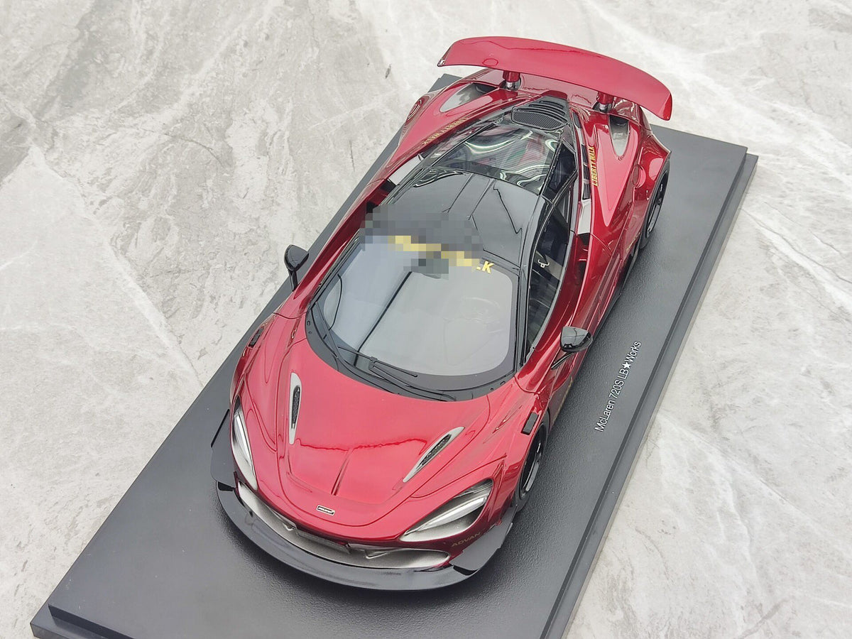 TopSpeed McLaren 720S LB Works Gem 1:18 Red - immagine 2