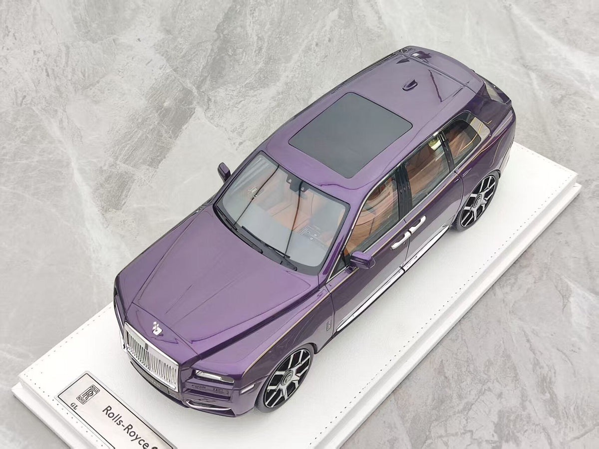 GL Rolls-Royce Cullinan JS JS-GL029 1:18 Purple - immagine 2