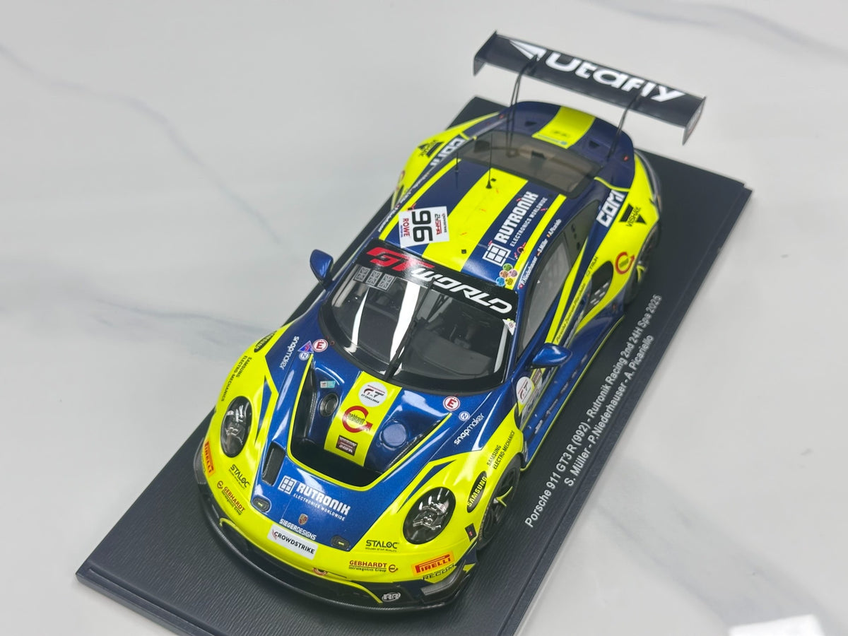 Spark Porsche 911 992 R 2 GreenLivery 18SB081 1:18 - immagine 2