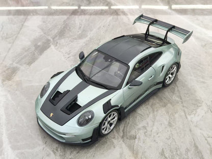 Scale Model Porsche 911GT3RS 110062044 1:18 Silver - immagine 2