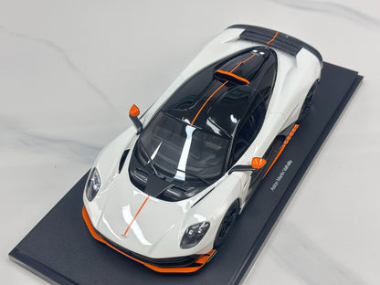 TopSpeed Aston Martin Valhalla L Lunar 1:18 White - immagine 2
