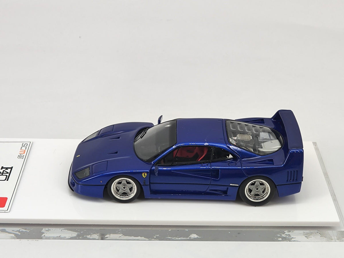 Scale Model SCM FerrariF 40 0 016 1:43 Blue - immagine 2