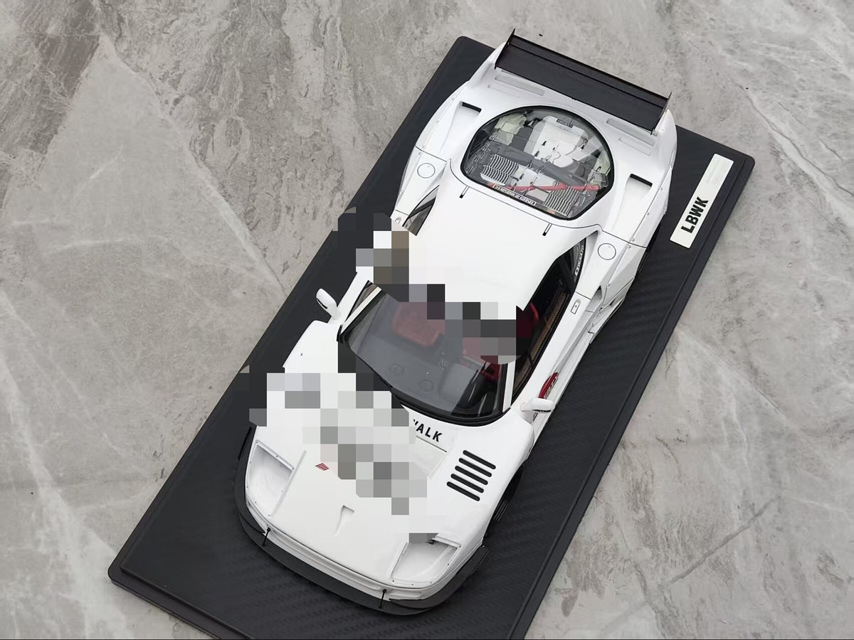 Ignition Model Ferrari LB-WOR LB-WORKS 40 FerrariF 1:18 White - immagine 2