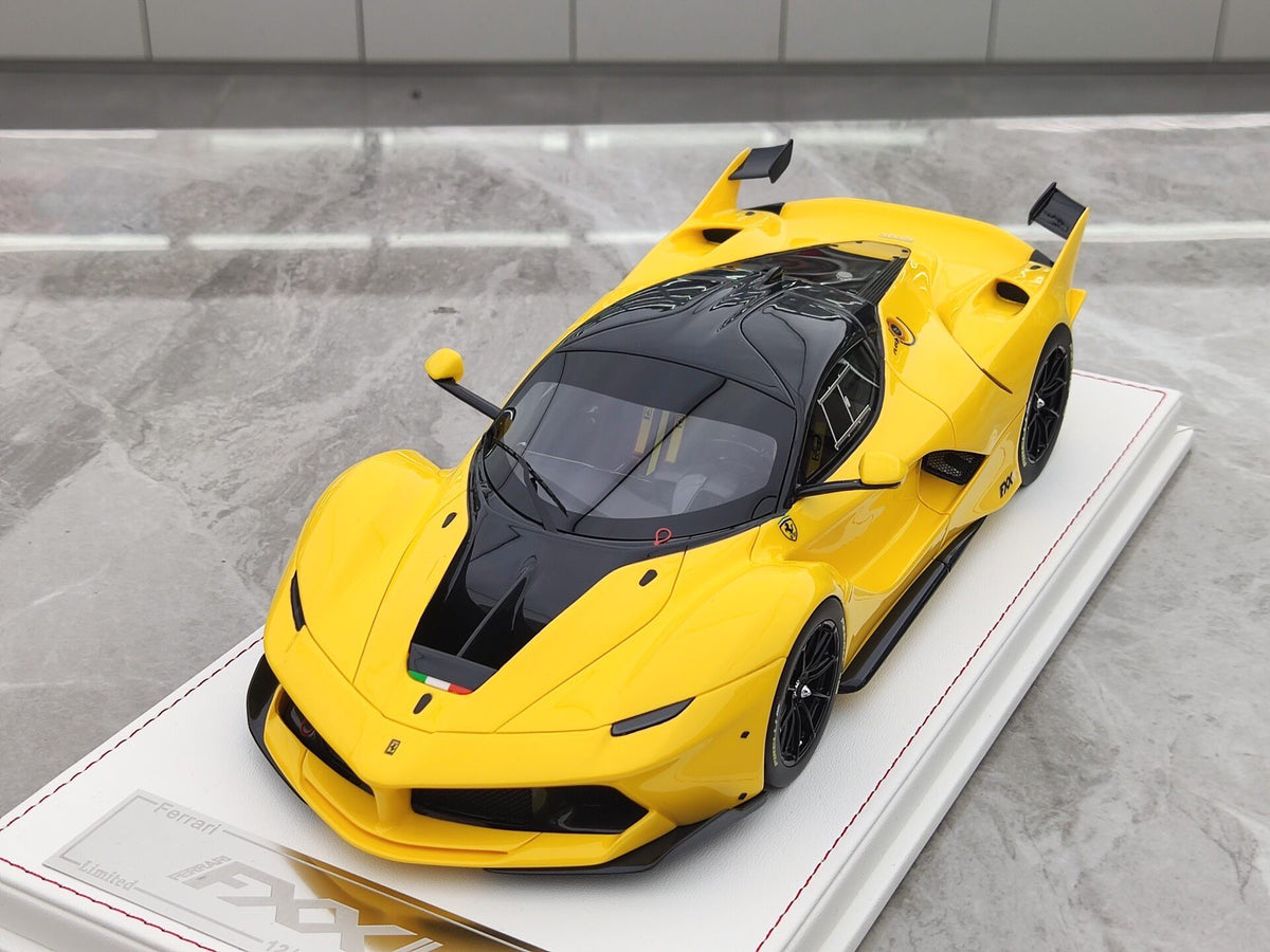 Scale Model 18 Ferrari FXXK Yellow JS 1:18 Yellow - immagine 2