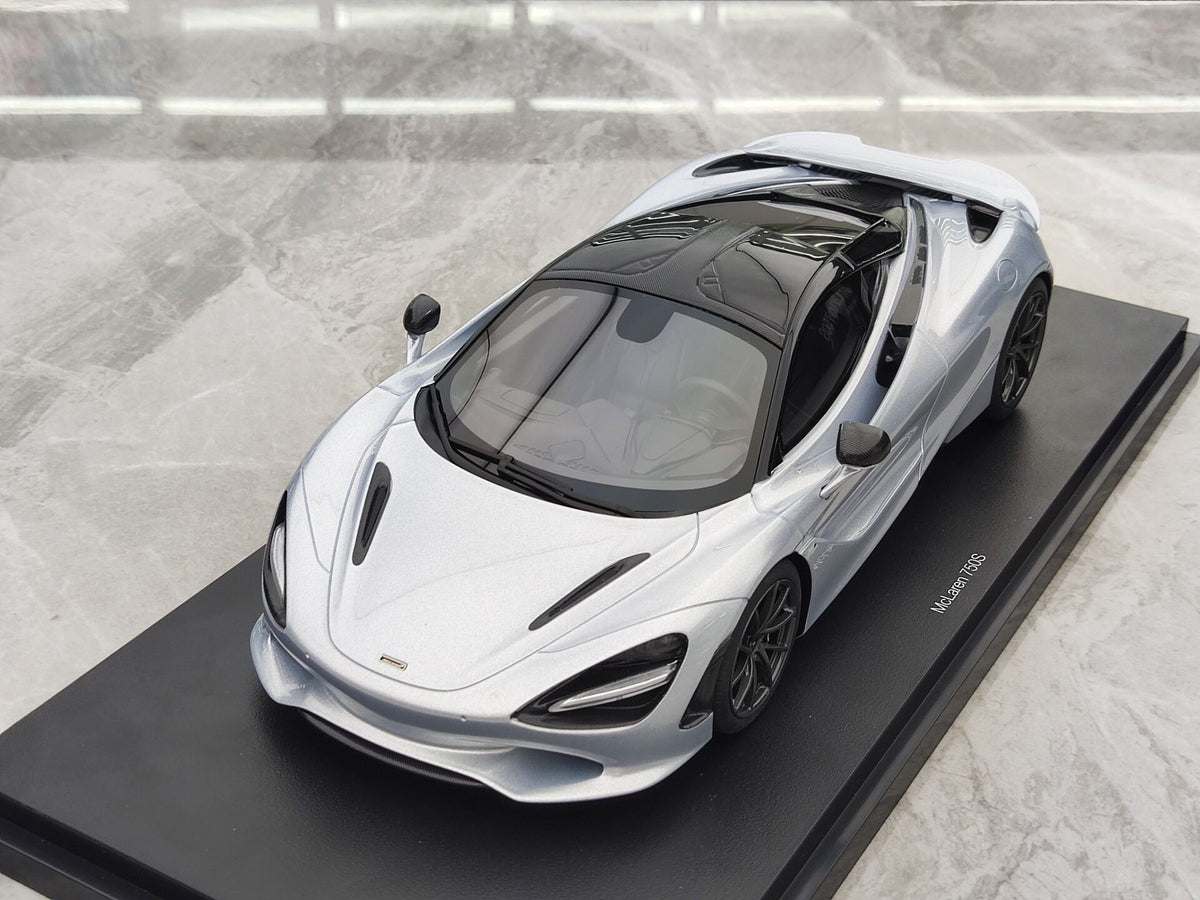 TopSpeed McLaren 750S 1:18 Silver - immagine 2