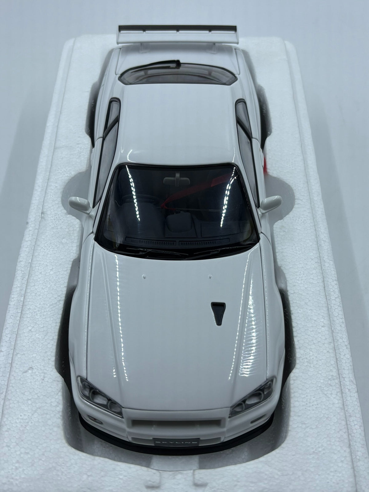 AUTOart aa r34 gtr vspec 2 Nissan 1/18DiecastModel - immagine 2