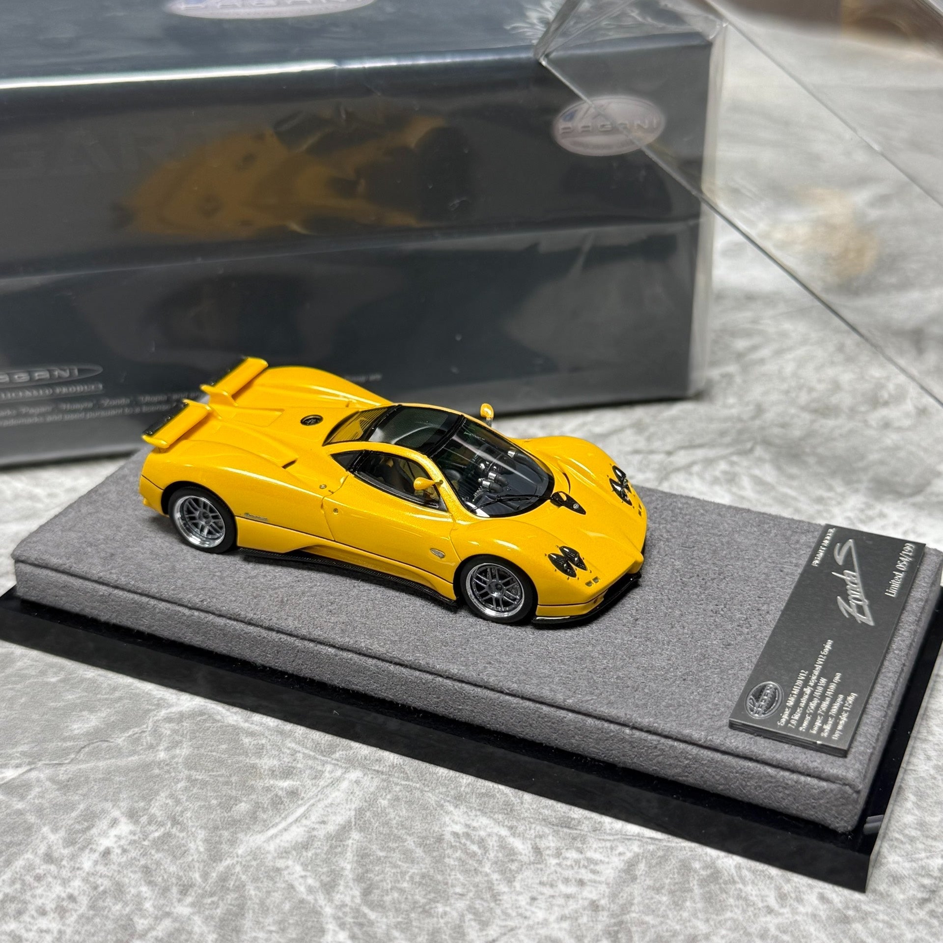 FIGART MODEL Pagani Zonda 1:64 Resin Model image 2