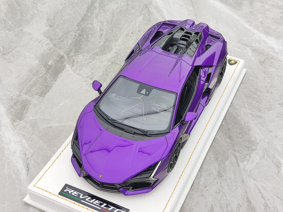 MR Lamborghini Revuelto LAMBO 058BN1 1:18 Purple - immagine 2