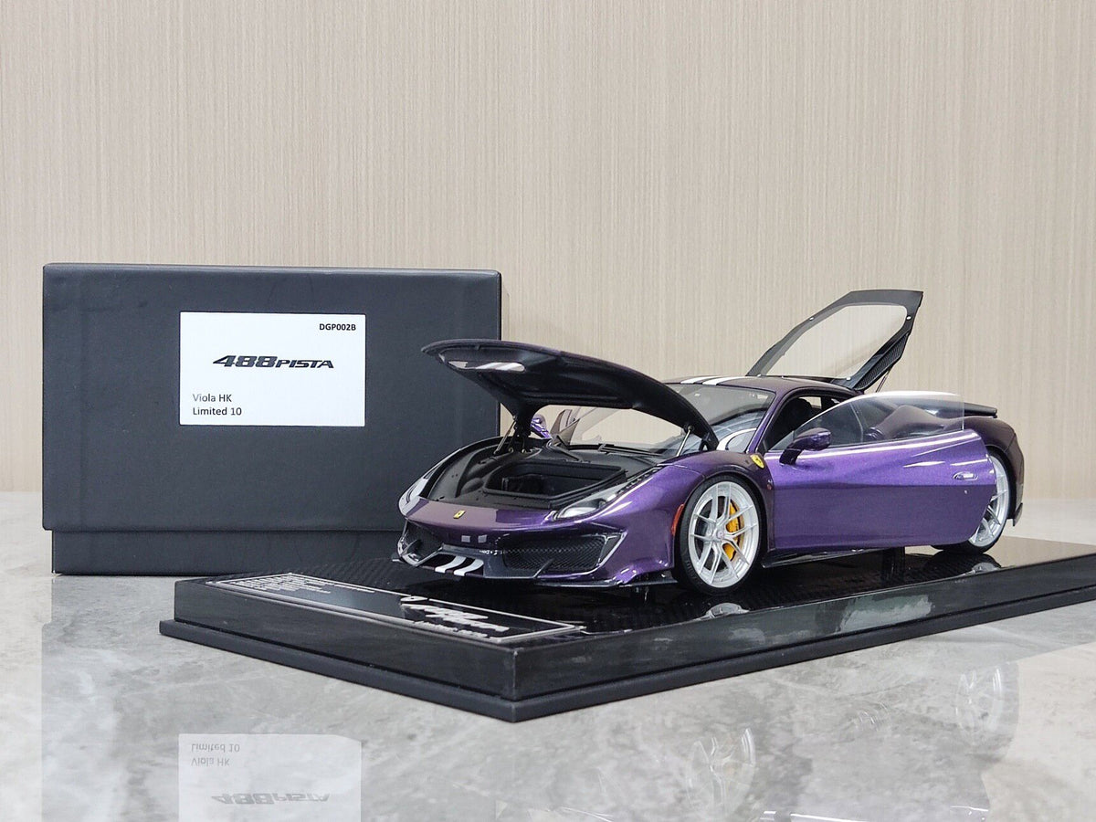 DM Pro  1:18 Ferrari 488 Pista - Modello da collezione - immagine 2
