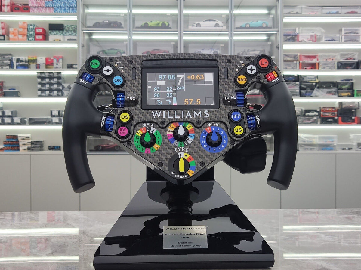 MINICHAMPS WILLIAMS F1 FW4 FW46 2024 210240223 1:1 Black - immagine 2
