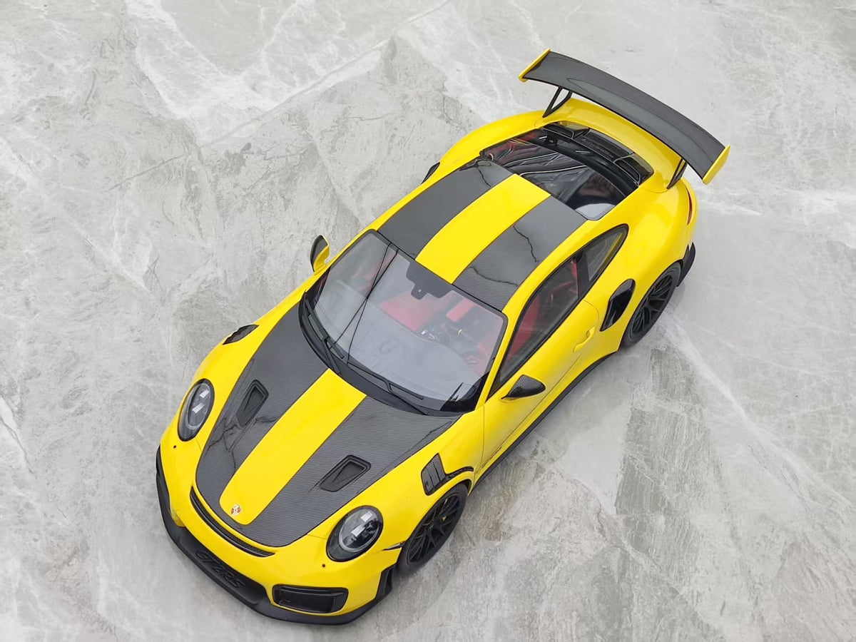 GT Spirit Porsche 911 991.2 RS WP Yellow 1:12 Yellow - immagine 2