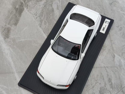 Ignition Model Nissan SKYLINE GT-R R32 1:18 White - immagine 2
