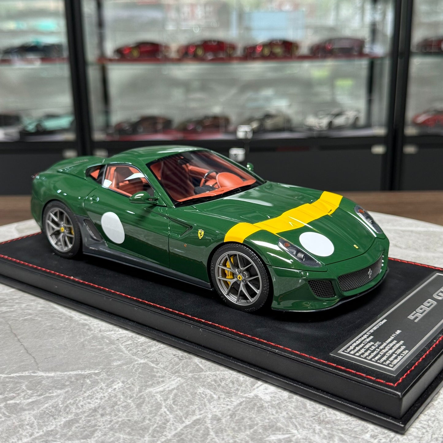 DM Dino Model Ferrari 599GTO 1:18 Resin Model image 2