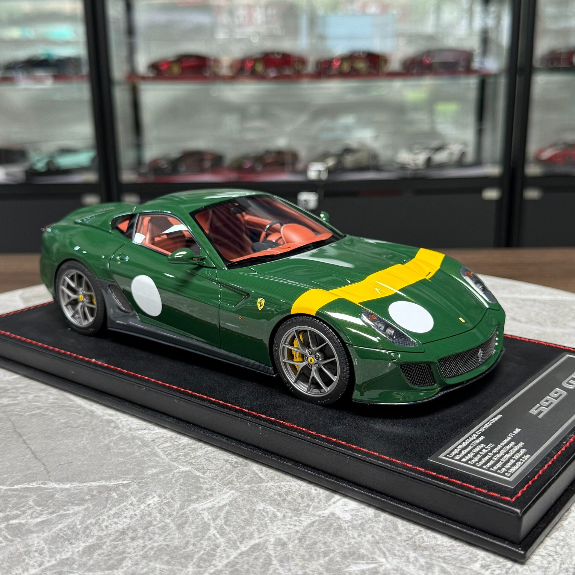 DM Dino Model Ferrari 599GTO 1:18 Resin Model image 2