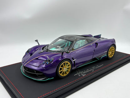BBR Pagani Huayra Dinastia PurpleCarbon Fibre 1:18 - immagine 2