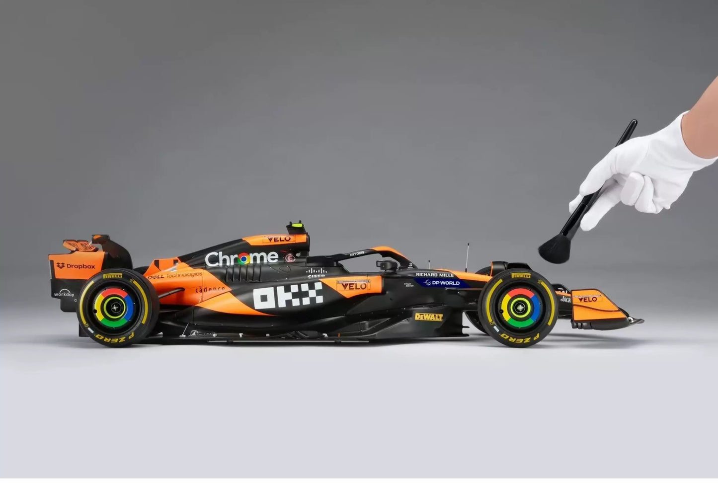 Amalgam 1/8 McLaren MCL38 Formula 1 Resin Model – 2024 Miami Grand Prix