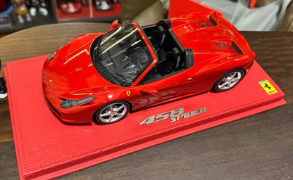 BBR 1/18 Ferrari 458 Spider Enzo Red Limited 20 Resin Model 12/20