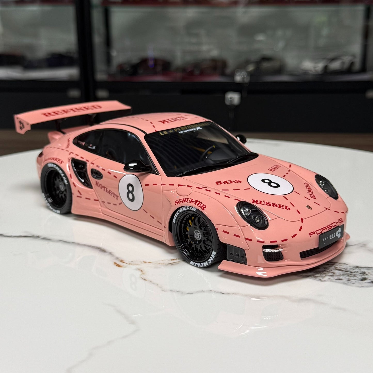 GT Spirit Porsche 911 997 LB-WORKS 1:18 Resin Model image 3