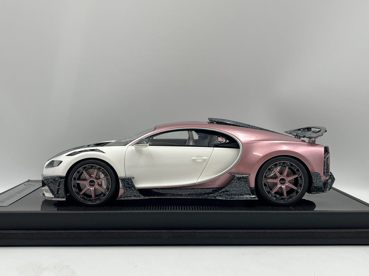Scale Model Mansory Bugatti Chiron 2.0 78:99 White - immagine 3