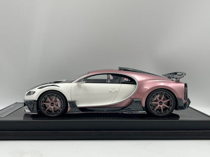 Scale Model Mansory Bugatti Chiron 2.0 78:99 White - immagine 3
