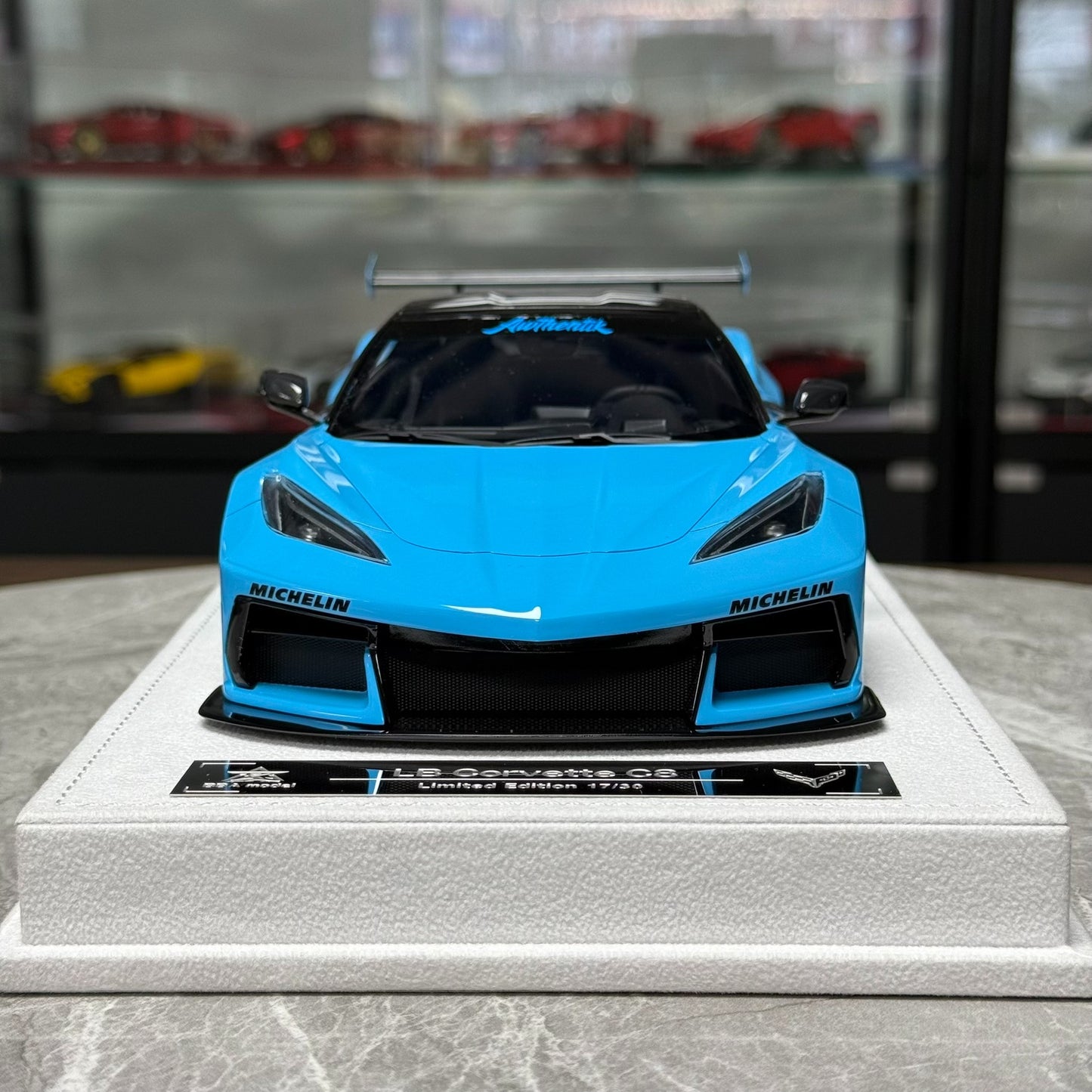 BBA Model Chevrolet Corvette C8 LB 1:18 Resin Model image 3