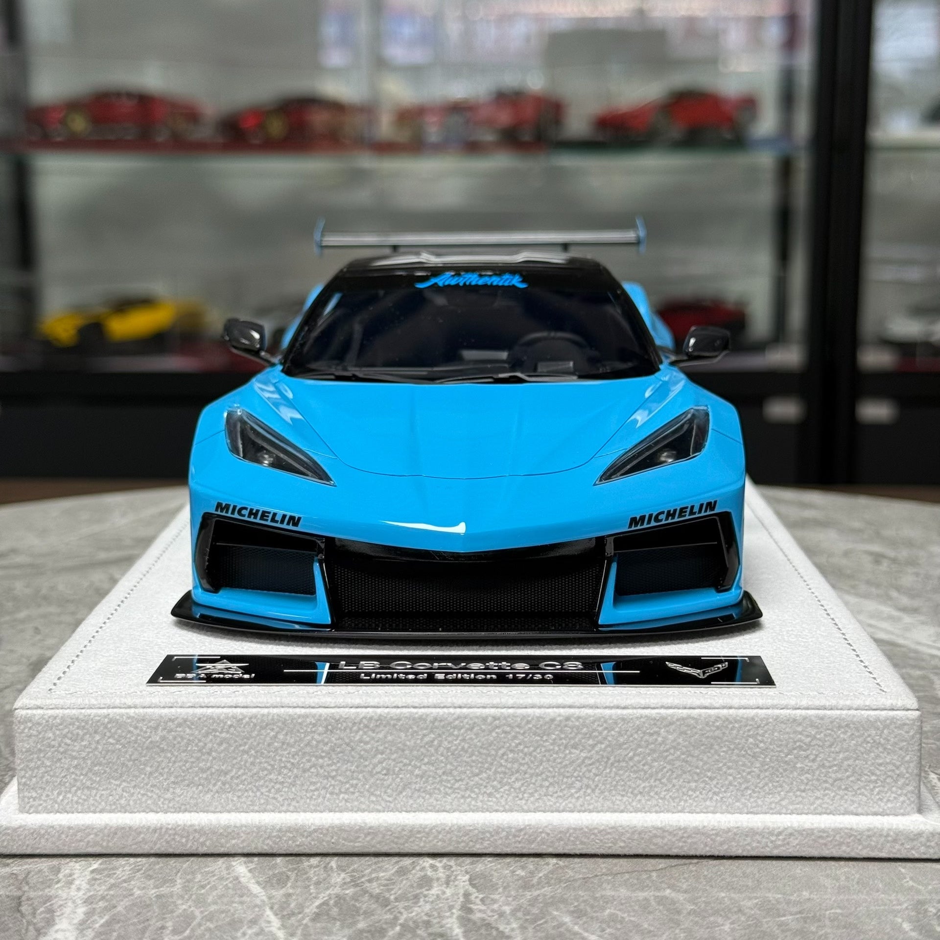 BBA Model Chevrolet Corvette C8 LB 1:18 Resin Model image 3