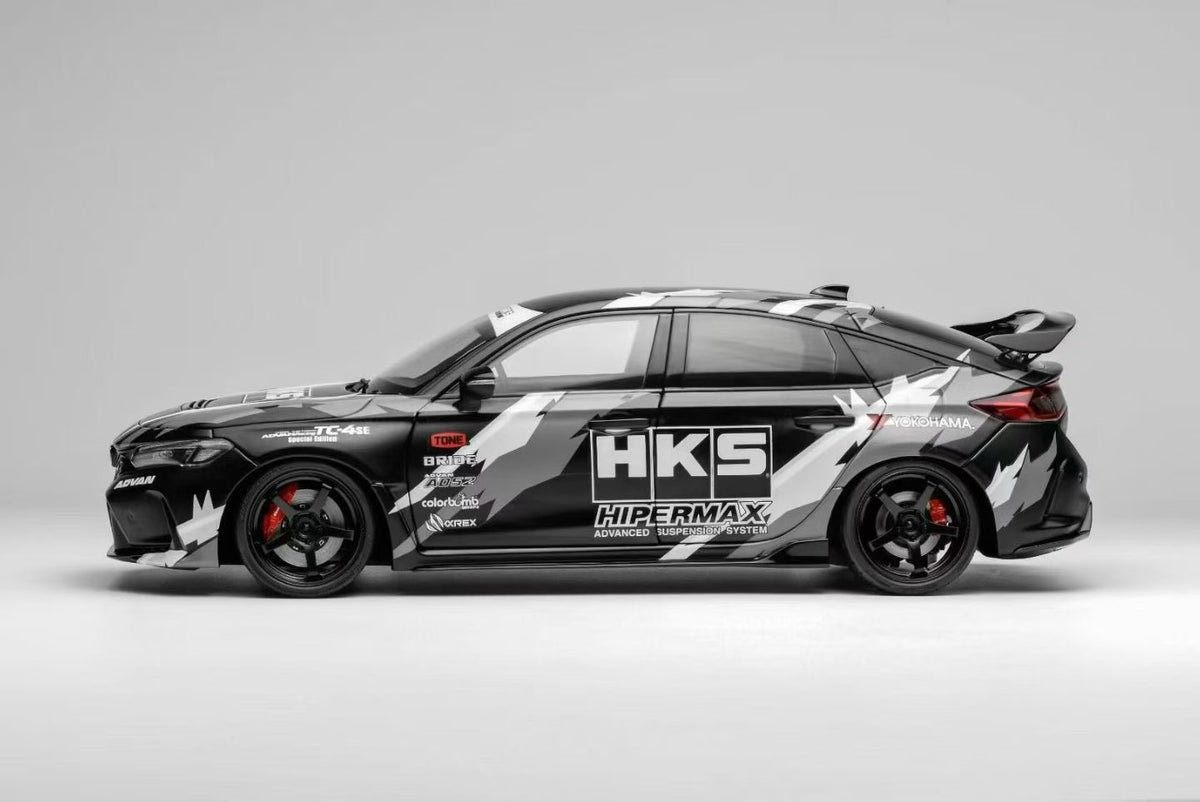 Scale Model MOTORHELIX OpeningModel Civic TYPE R FL5 HKS Livery 1:18 - immagine 3