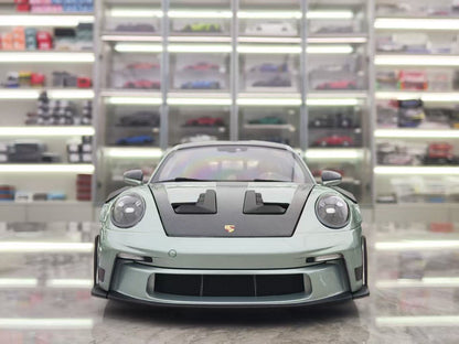 Scale Model Porsche 911GT3RS 110062044 1:18 Silver - immagine 3