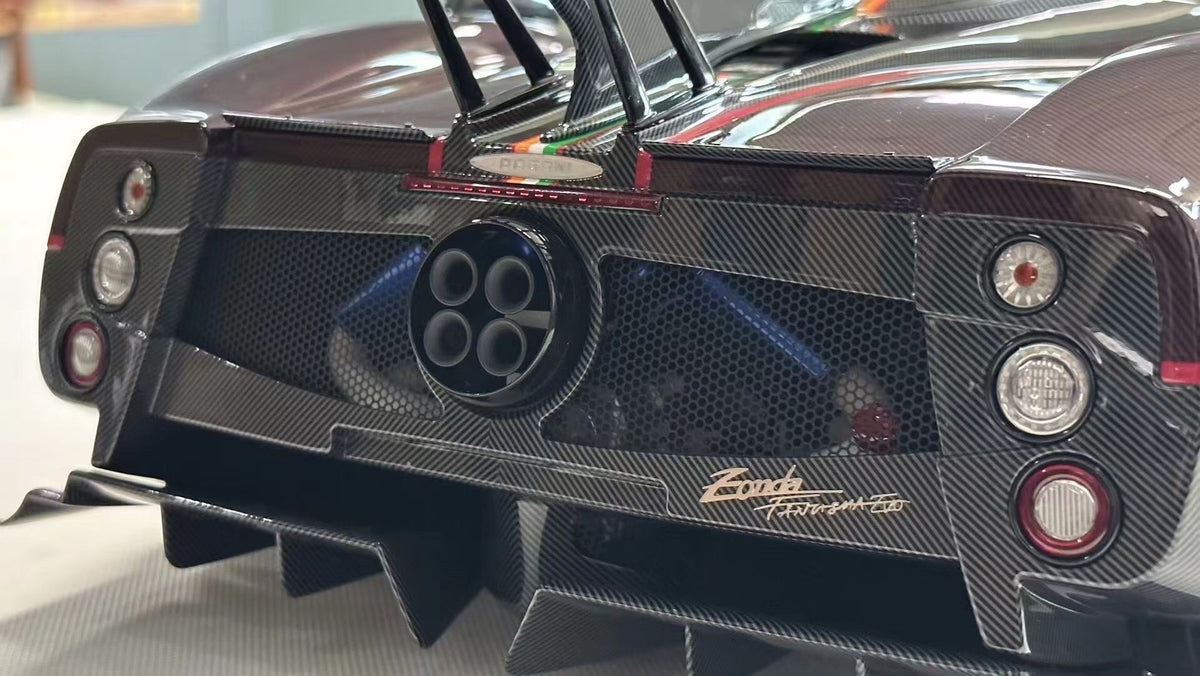 HH MODEL 8 Pagani zonda 760 Danubio Attack Pearl King 1:8 Green - immagine 3