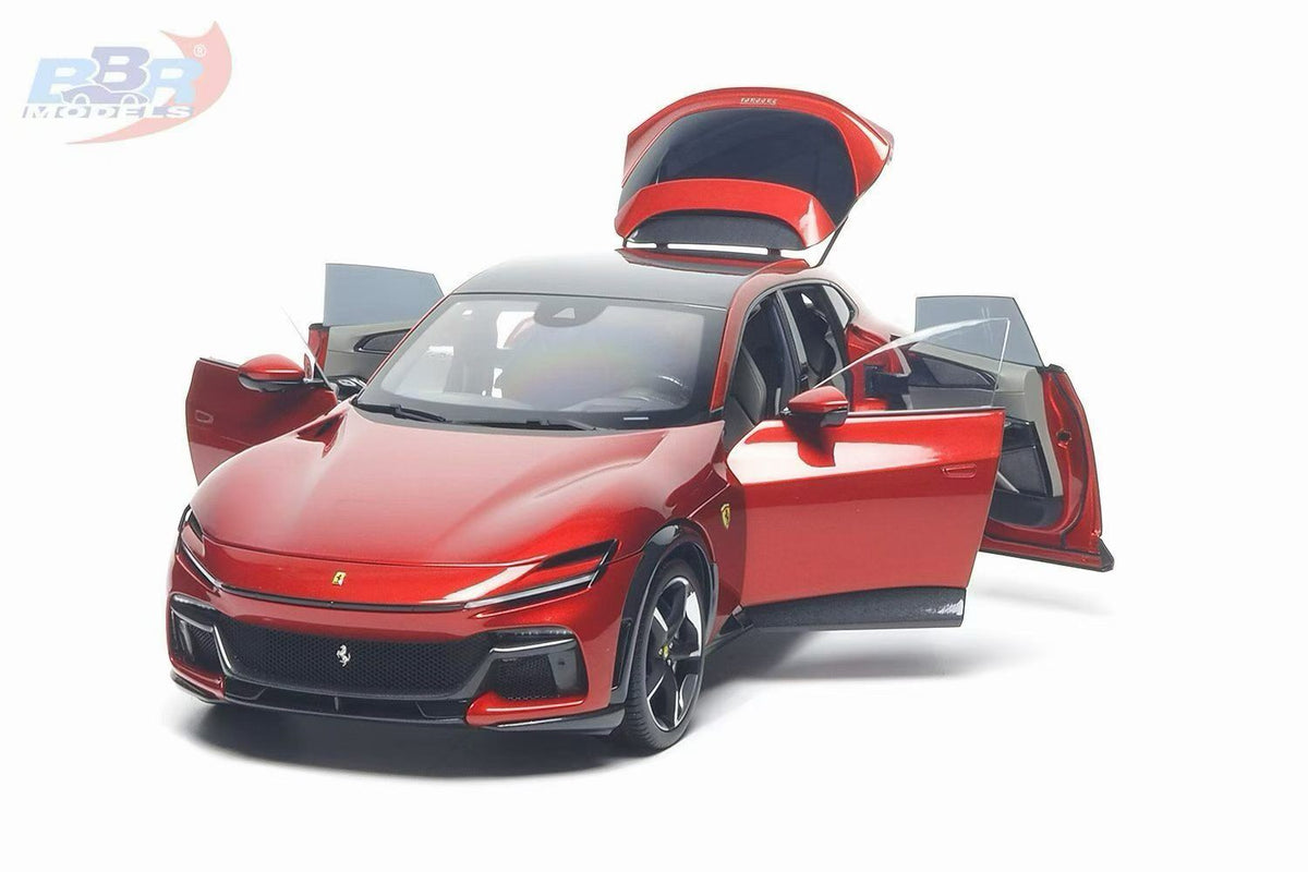 BBR Ferrari Purosangue Rosso Magma 1:18 - immagine 3