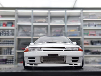 Ignition Model Nissan SKYLINE GT-R R32 1:18 White - immagine 3