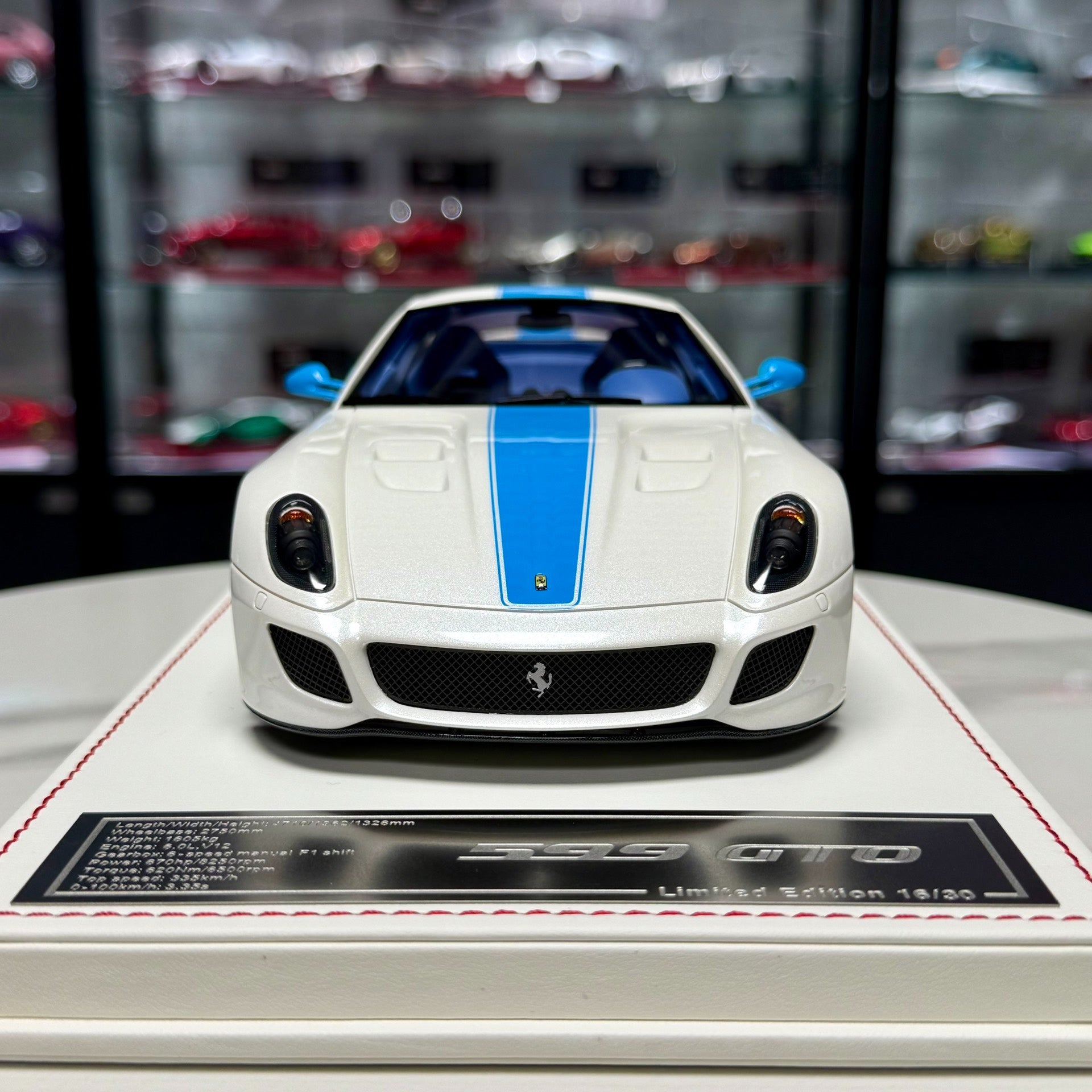 DM Dino Model Ferrari 599GTO 1:18 Resin Model image 3