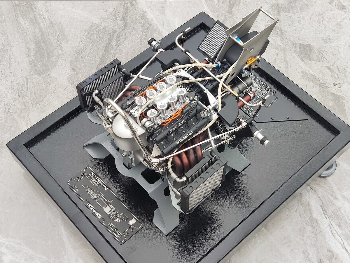 Scale Model Dreamwalkers 1976 Tyrr Tyrrell Formula One Engine T 1:6 Bl - immagine 3