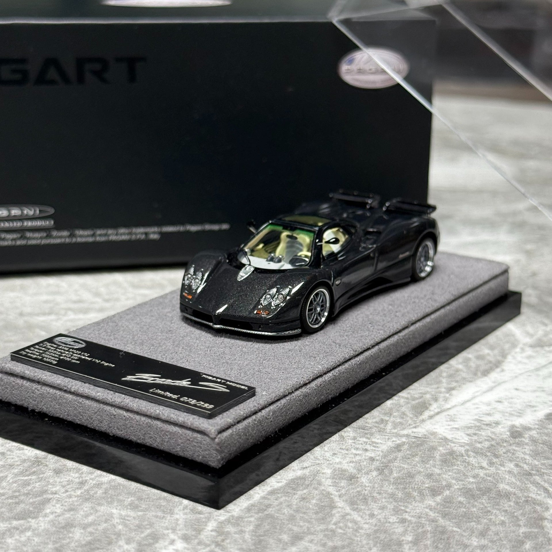 FIGART MODEL Pagani Zonda 1:64 Resin Model image 3