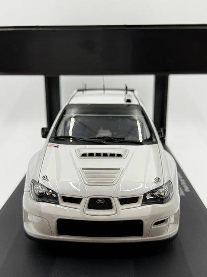 AUTOart SUBARU IMPREZA WRC 2006 1:18 White - immagine 3
