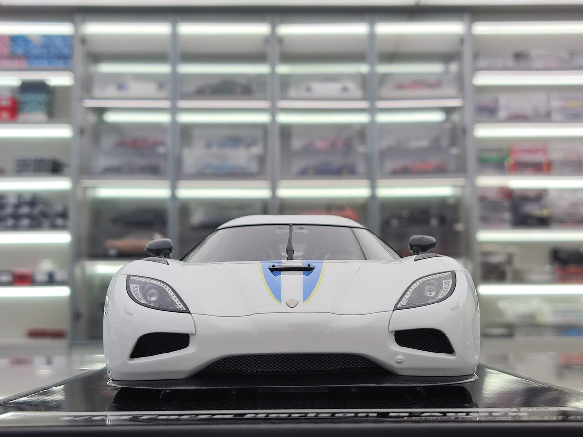 Scale Model VMB Horizon 5 A Agera 049 1:18 White - immagine 3