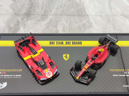BBR Ferrari 499P EMP 85EXCH 1:18 Red - immagine 3