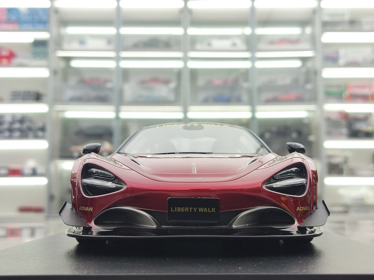 TopSpeed McLaren 720S LB Works Gem 1:18 Red - immagine 3