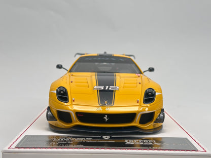 Scale Model DG Ferrari 599 EVO XX Yellow DG222 1:18 Yellow - immagine 3