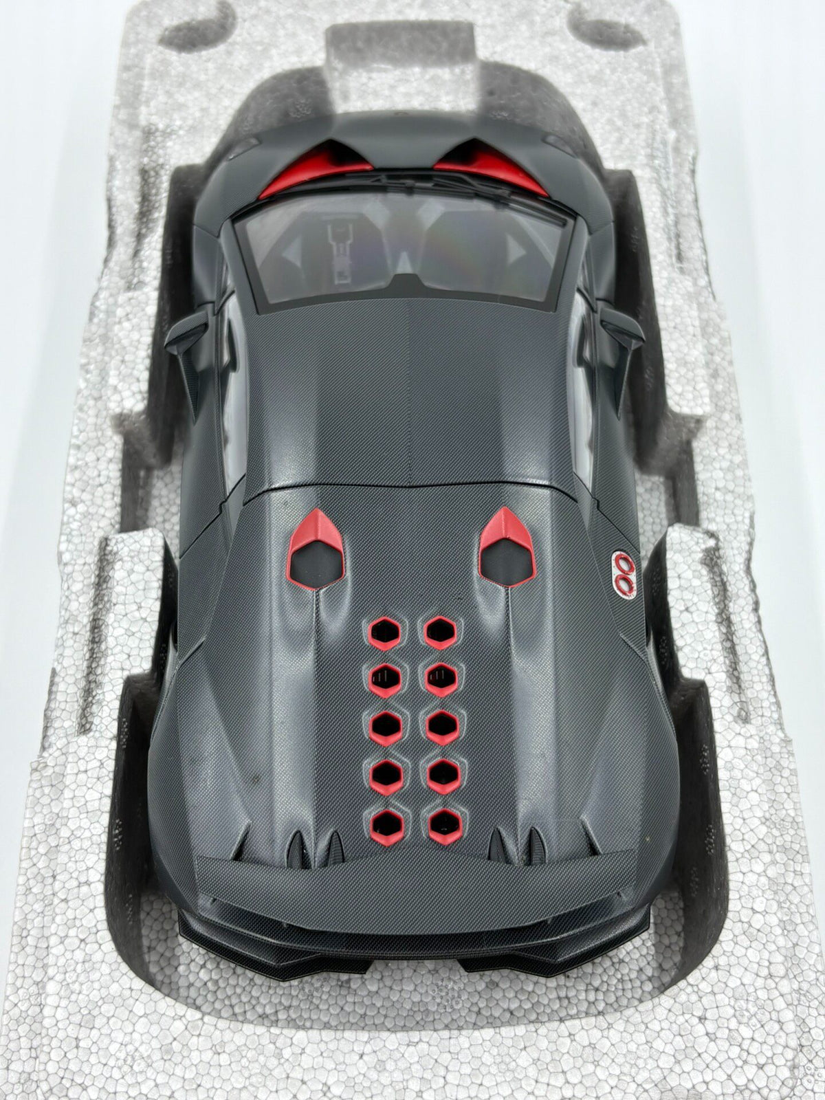 AUTOart LamborghiniSesto Element Elemento GreyCarbon Fibre 1:18 - immagine 3
