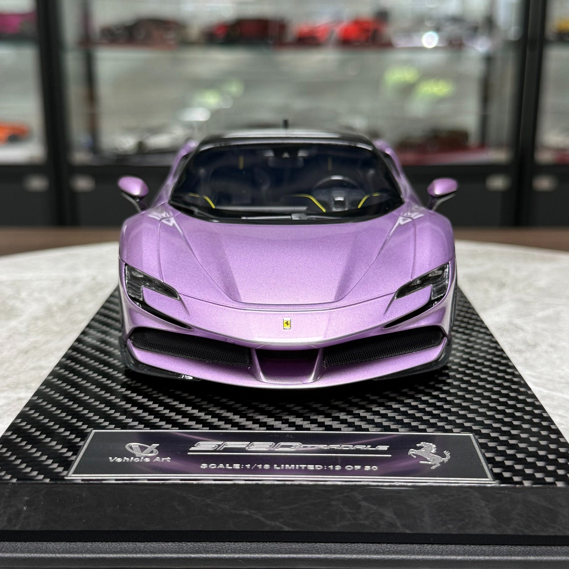 Vehicle Art Ferrari SF90 1:18 Resin Model image 3