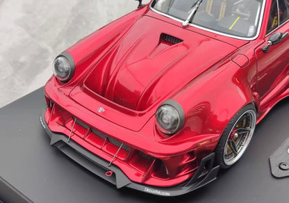 Dreamwalkers 1/18 Porsche 911 CHEVALIER D995 Flame Red Resin Model