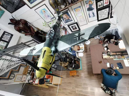 Pre-Order BF-109G-6 1/6 Scale Museum Display Cockpit Scene Hartmann / Galland Tribute Edition