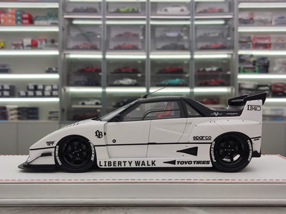 Scale Model RUNNER 18 FerrariF 40 AZ-1 JM-RNR 017 White - immagine 4