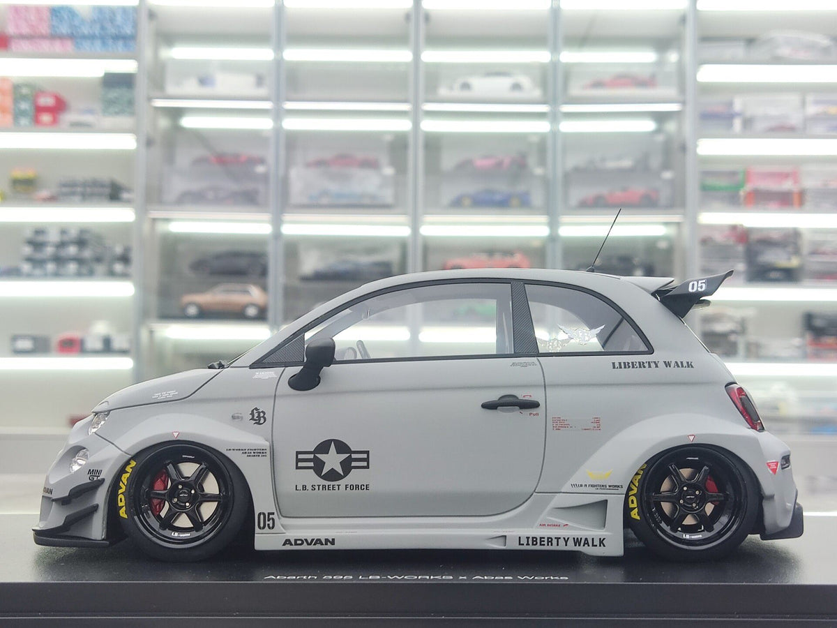TopSpeed LB-WORKS x Abas Works Fighters 1:18 Grey - immagine 4