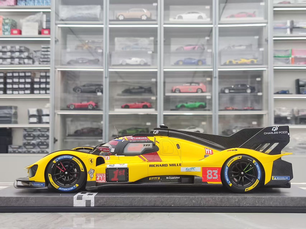 BBR Ferrari 499P 2025 Yellow 1:18 Yellow - immagine 4